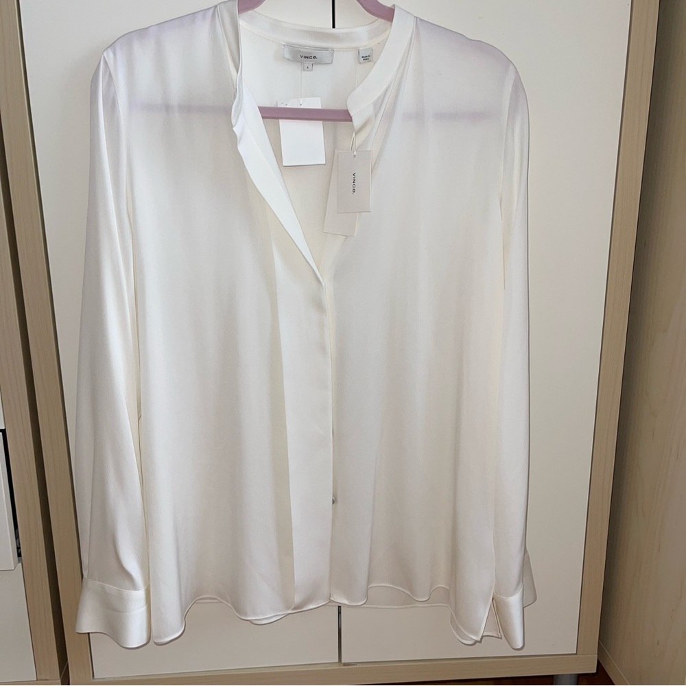 Vince Silk Blouse